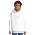 Analog Soul · Kids Hoodie Bold White - BM ink.