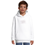 Analog Soul · Kids Hoodie Bold White - BM ink.