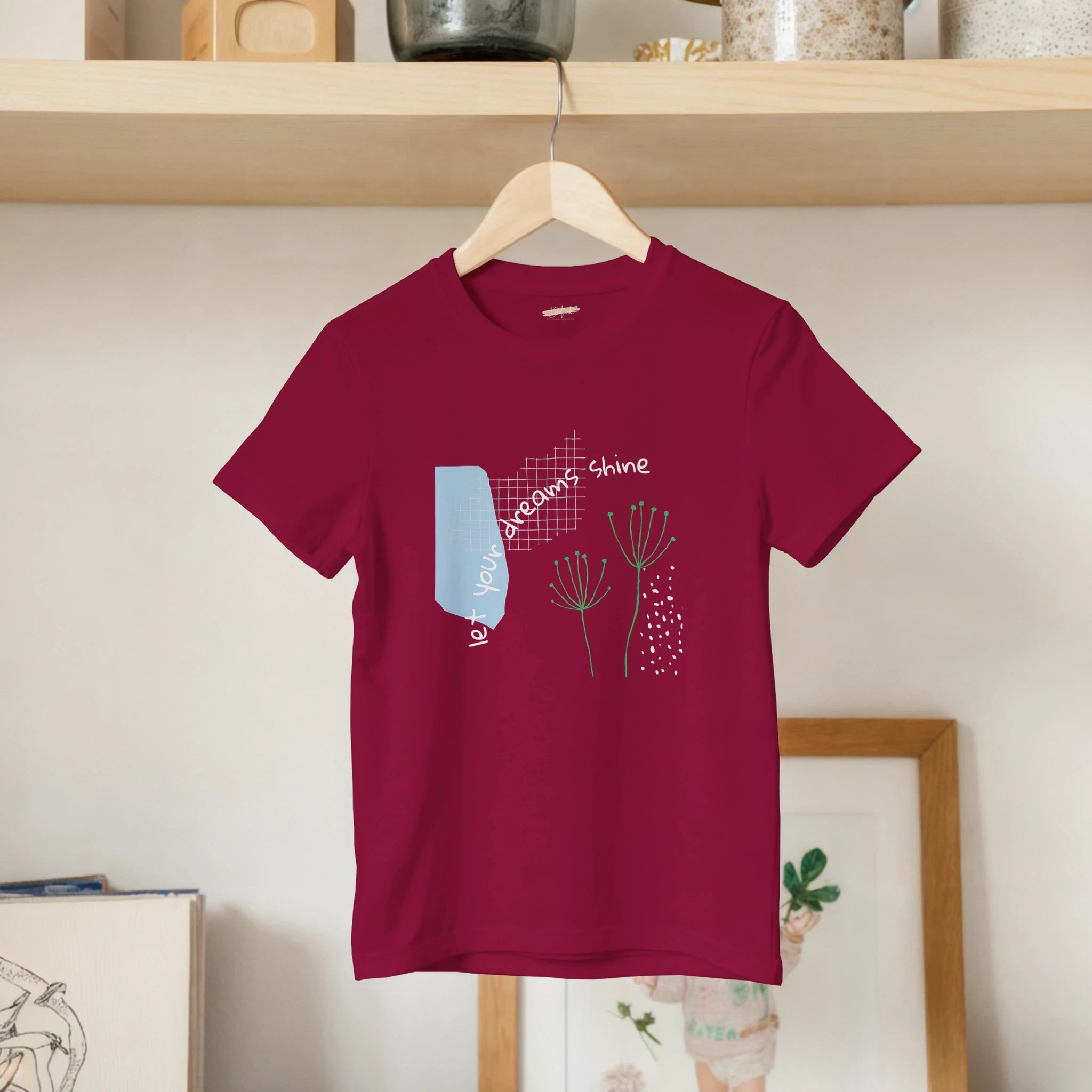 Kids T-Shirt · Let Your Dreams Shine Cardinal Red - BM ink.