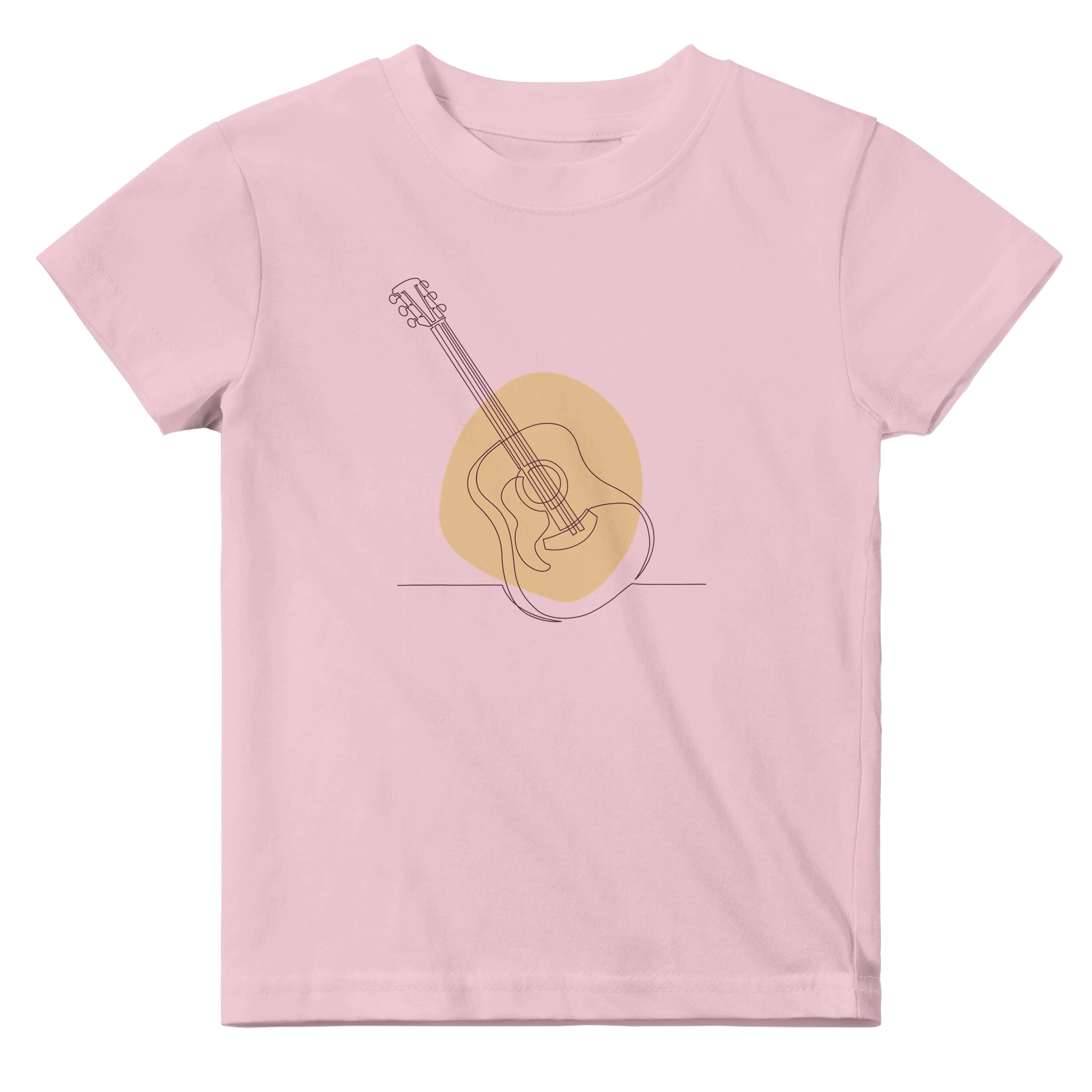 Baby T-Shirt · Acoustic Guitar (Light) Pink - BM ink.
