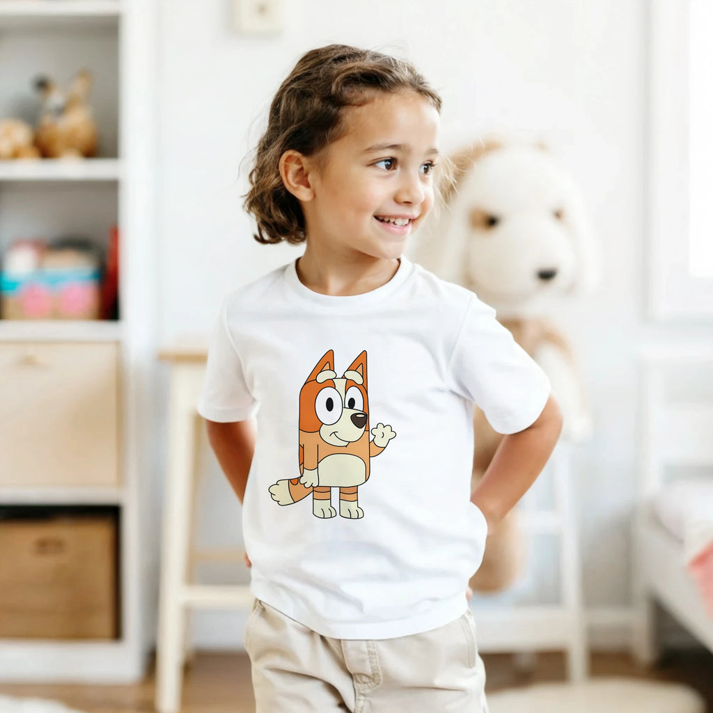 Kids T-Shirt · Bluey's Sister White - BM ink.