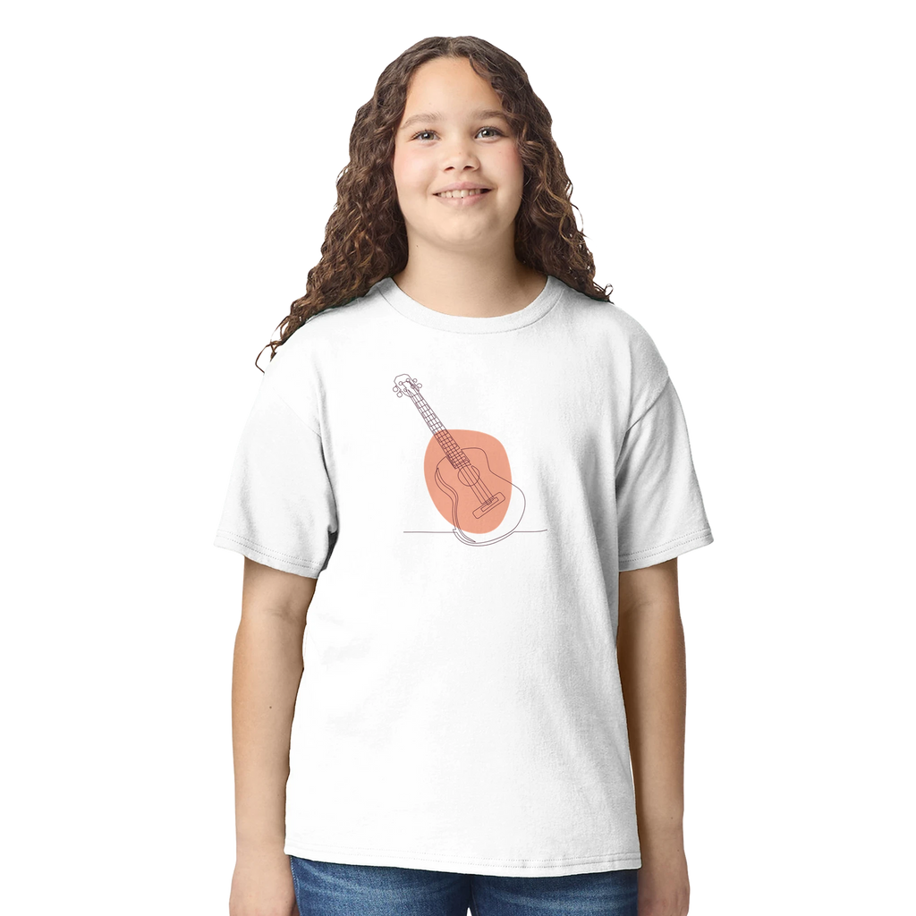 Kids T-Shirt · Acoustic Guitar (Bold) - BM ink.