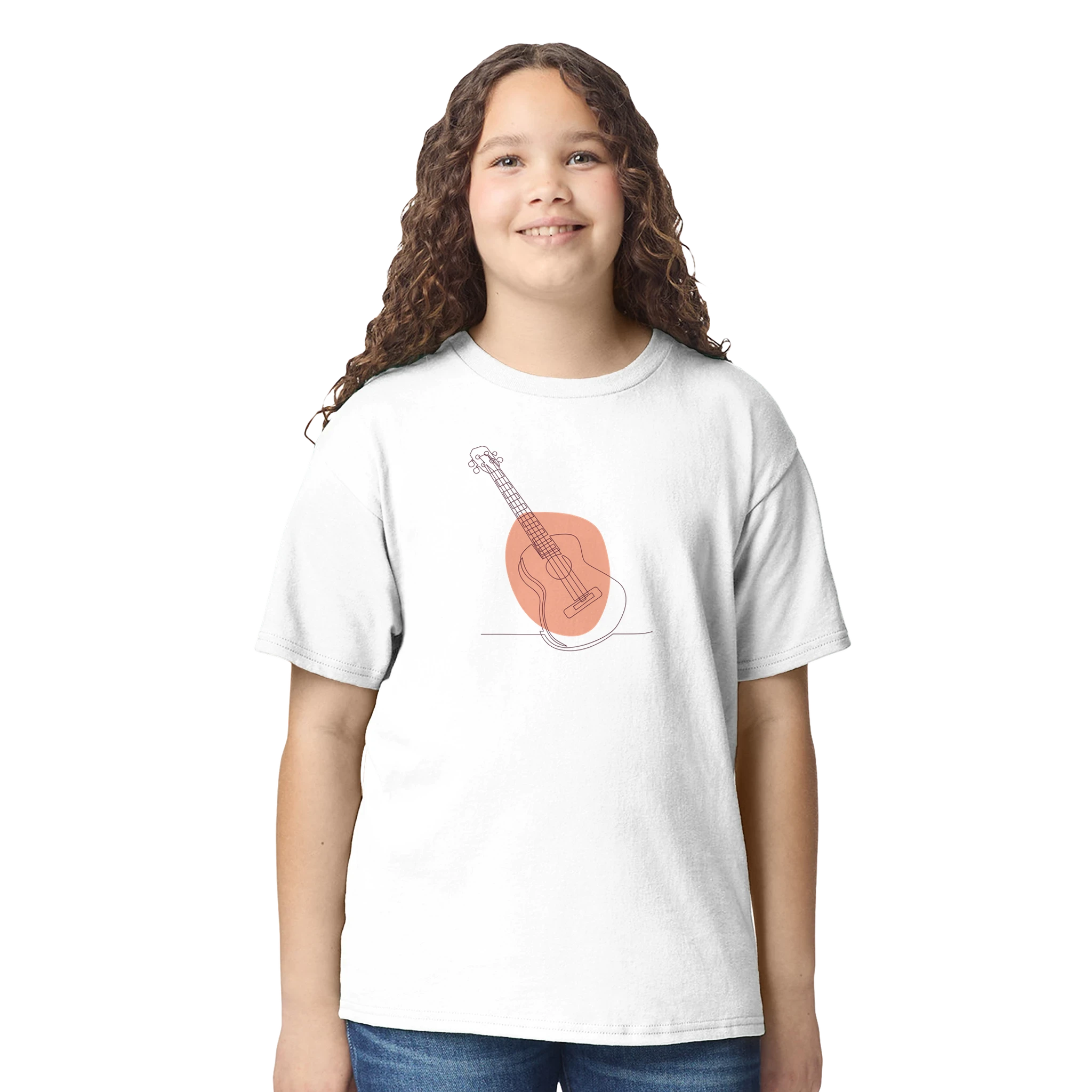 Kids T-Shirt · Acoustic Guitar (Bold) - BM ink.