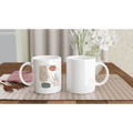Soft Confidence · Ceramic Mug Ceramic White Left - BM ink.