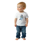 Baby T-Shirt · Bluey White - BM ink.