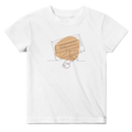Baby T-shirt · Audio Cassette Wrinkled Tape White - BM ink.