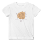 Baby T-shirt · Audio Cassette Wrinkled Tape White - BM ink.