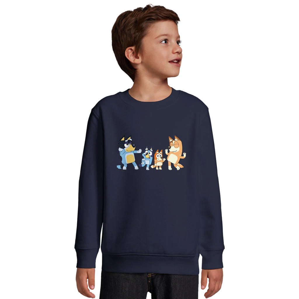 Kids Sweatshirt · Bluey The Heelers - BM ink.