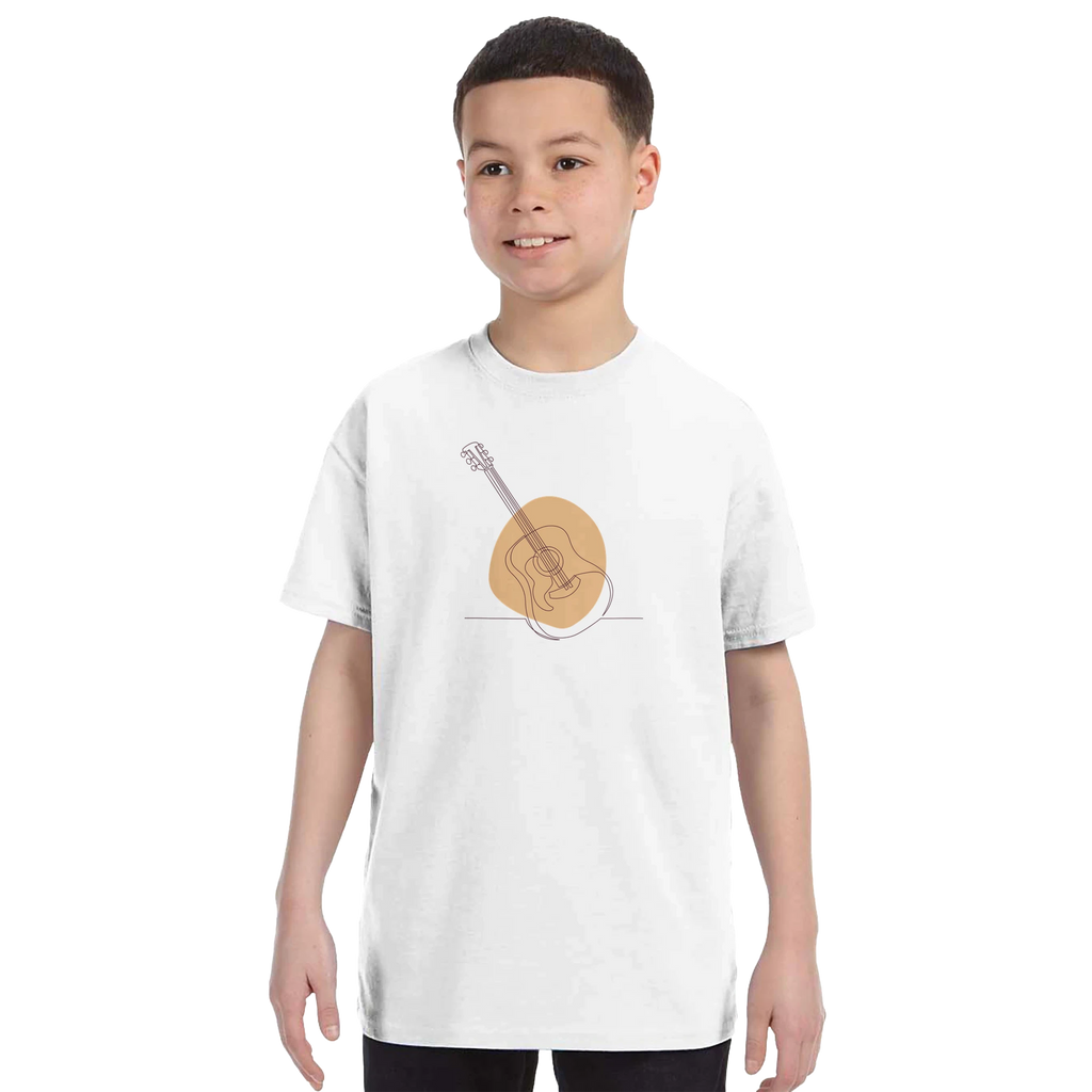 Kids T-Shirt · Acoustic Guitar (Light) - BM ink.