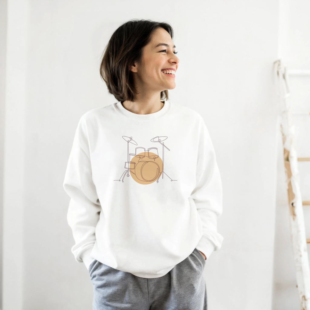 Adult Sweatshirt · Drum Sets - BM ink.