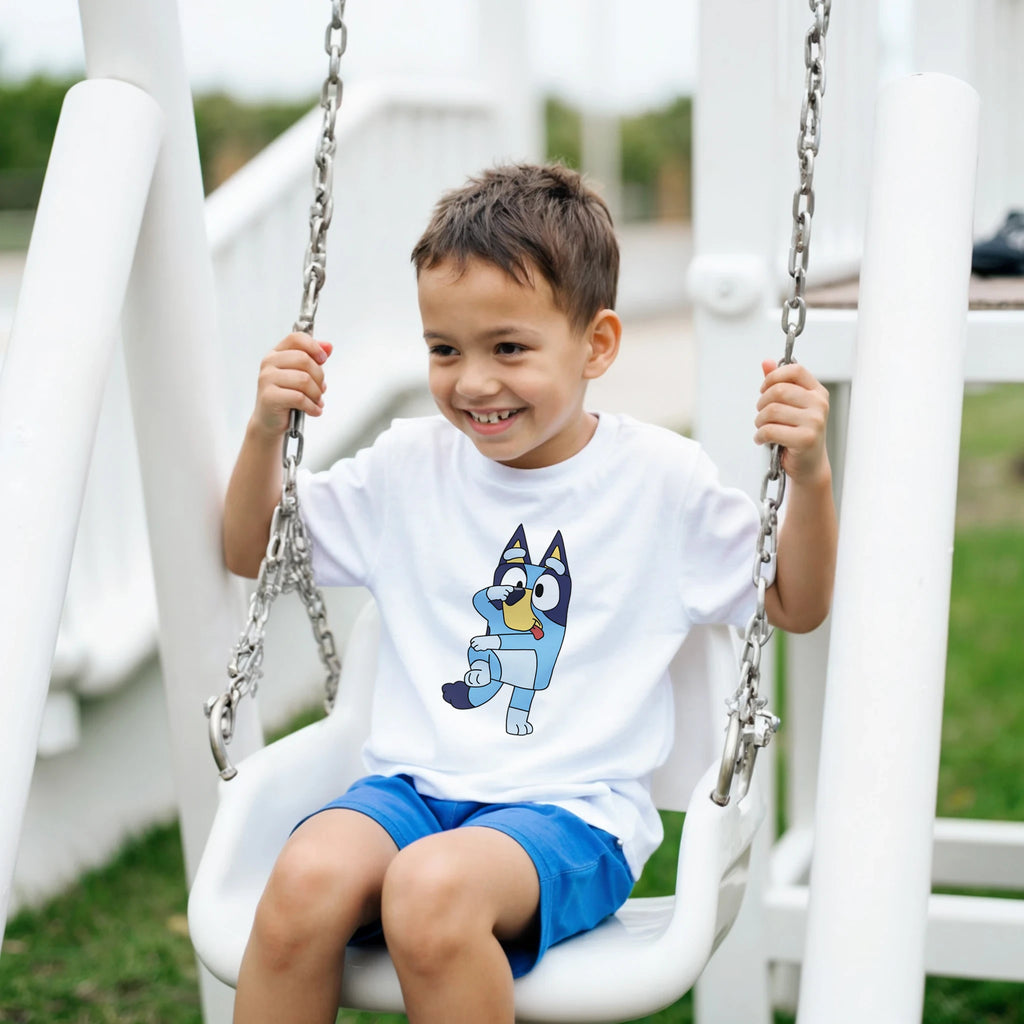 Kids T-Shirt · Bluey White - BM ink.