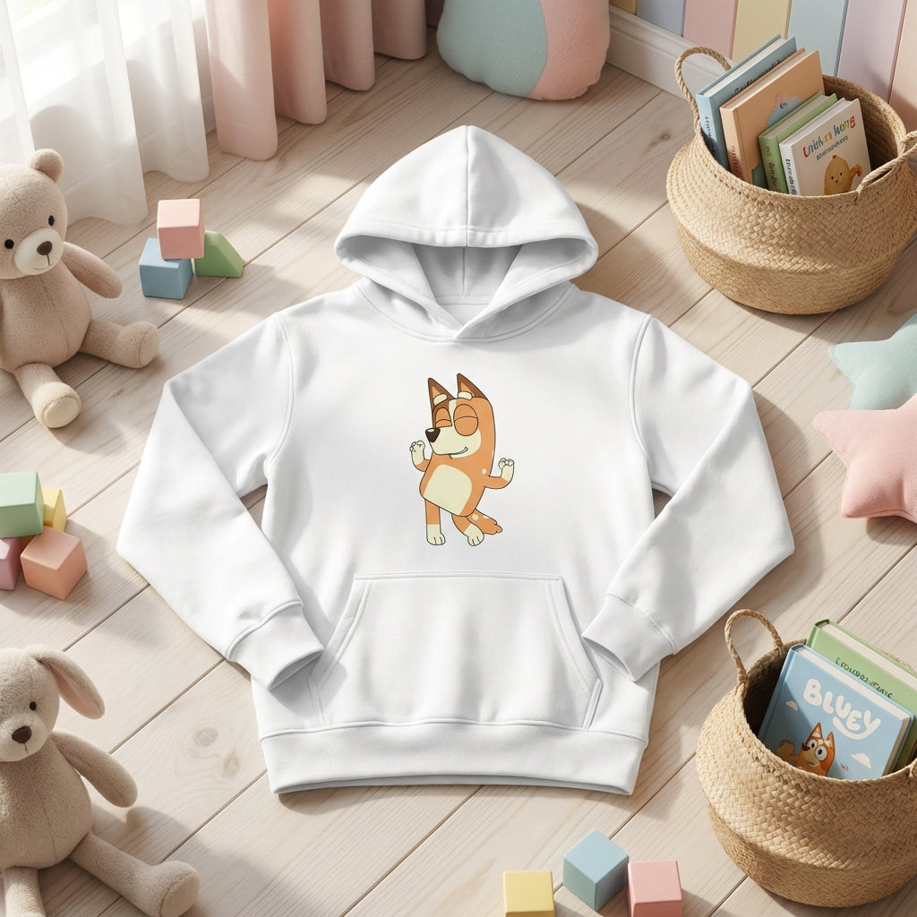 Kids Hoodie · Bluey's Mom Chilli White - BM ink.