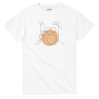 Adult T-Shirt · Drum Set (Light) - BM ink.