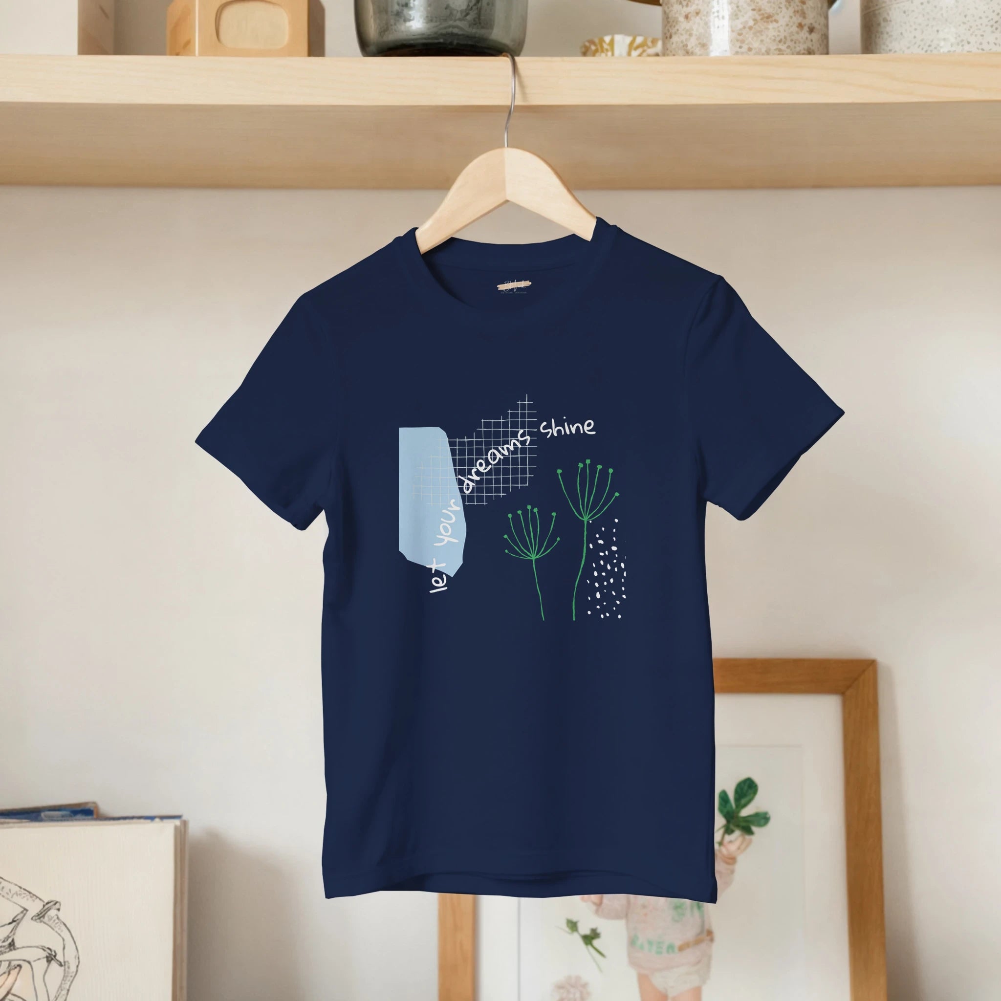 Kids T-Shirt · Let Your Dreams Shine Navy - BM ink.