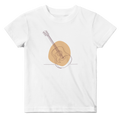 Baby T-Shirt · Acoustic Guitar (Light) White - BM ink.