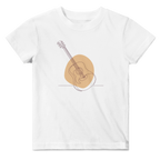Baby T-Shirt · Acoustic Guitar (Light) White - BM ink.