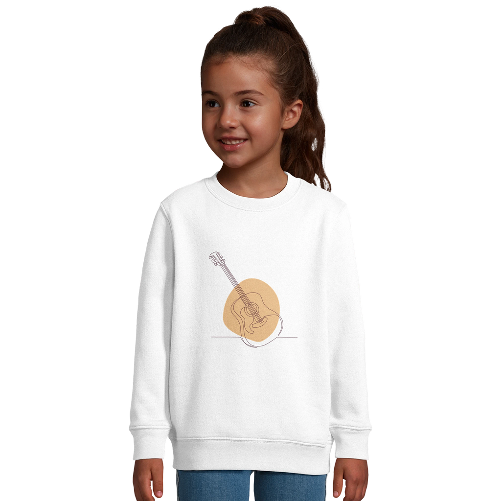 Kids Sweatshirt · Acoustic Guitar (Light) - BM ink.