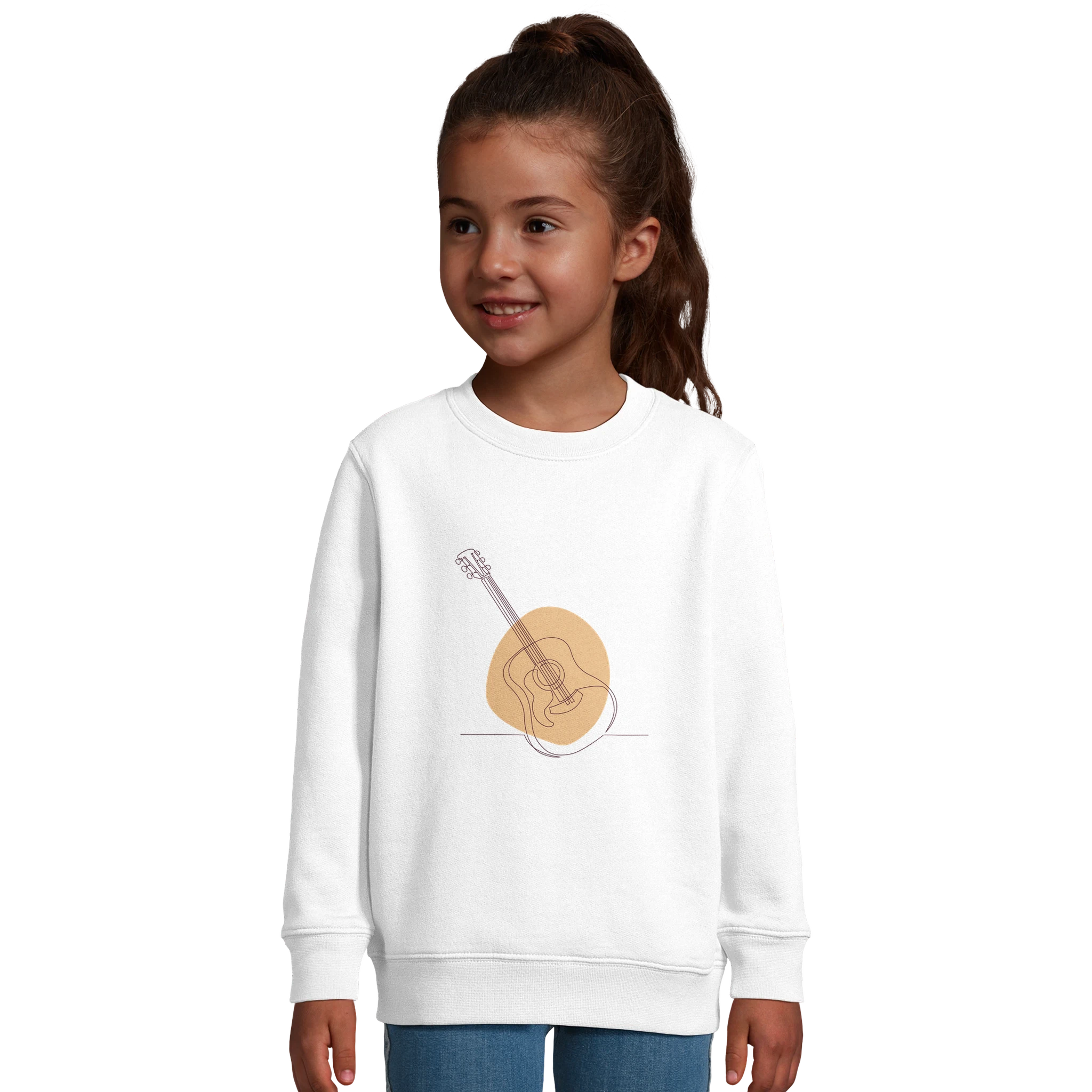 Kids Sweatshirt · Acoustic Guitar (Light) - BM ink.