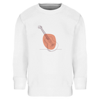 Kids Sweatshirt · Acoustic Guitar (Bold) White - BM ink.