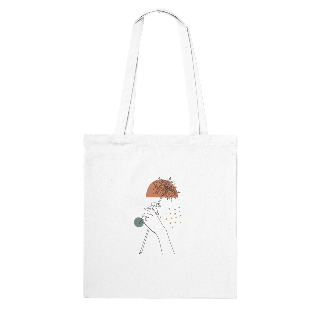 Quiet Bloom · Tote Bag - BM ink.