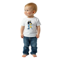 Baby T-Shirt · Bluey's Dad Bandit White - BM ink.