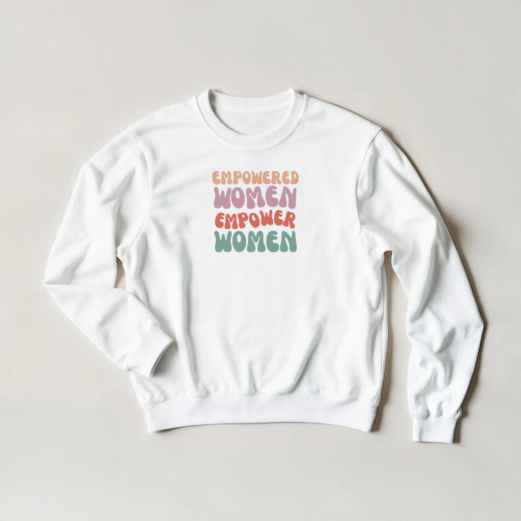 Rise Together · Adult Sweatshirt Bold White - BM ink.