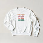 Rise Together · Adult Sweatshirt Bold White - BM ink.