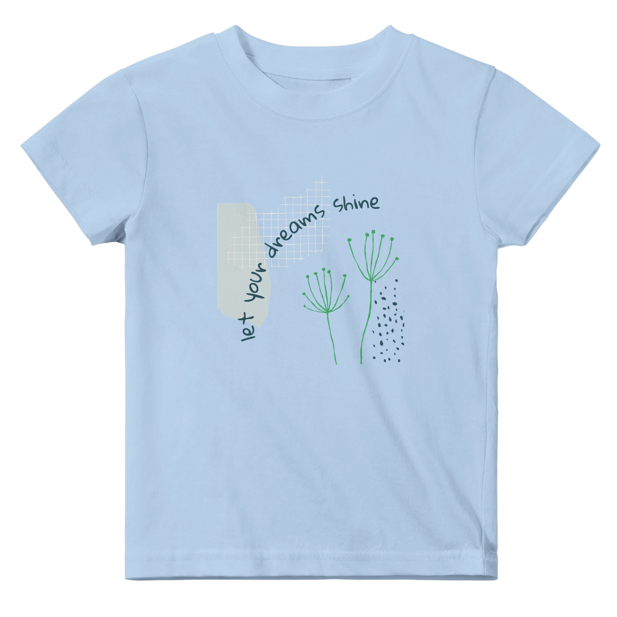 Baby T-Shirt · Let Your Dreams Shine Baby Blue - BM ink.
