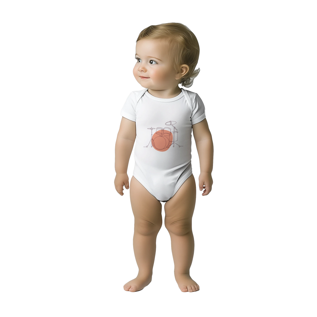 Baby Bodysuit · Drum Set (Bold) - BM ink.
