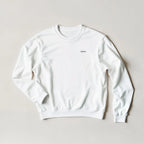 peace. · Embroidered Adult Sweatshirt White - BM ink.