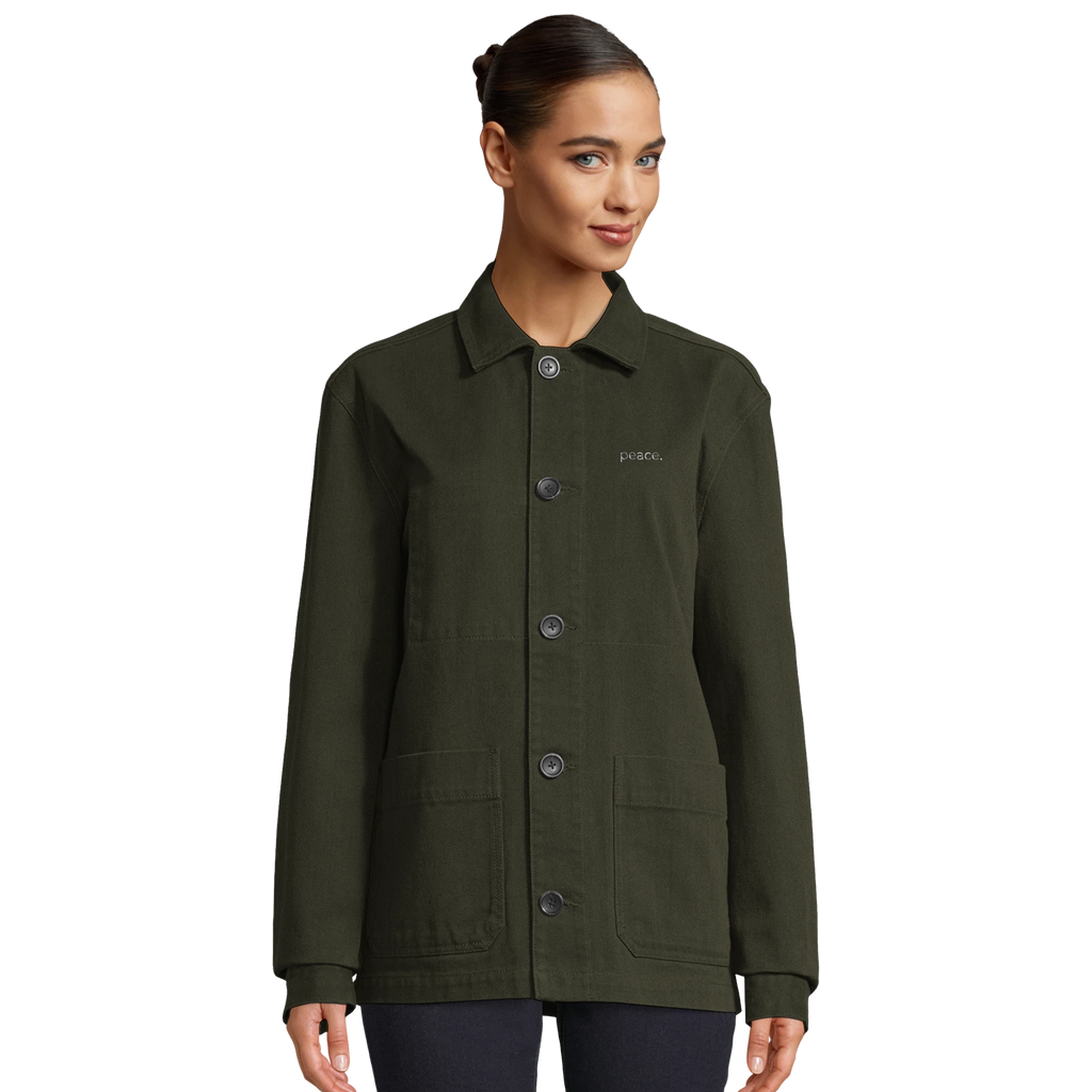 peace. · Embroidered Adult Premium Jacket - BM ink.