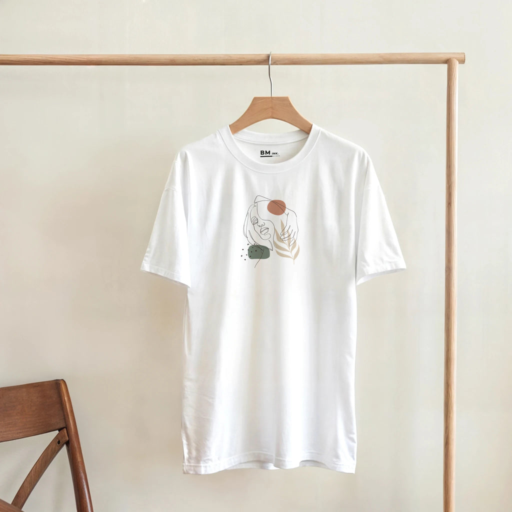 Soft Confidence · Adult T-Shirt Bold White - BM ink.