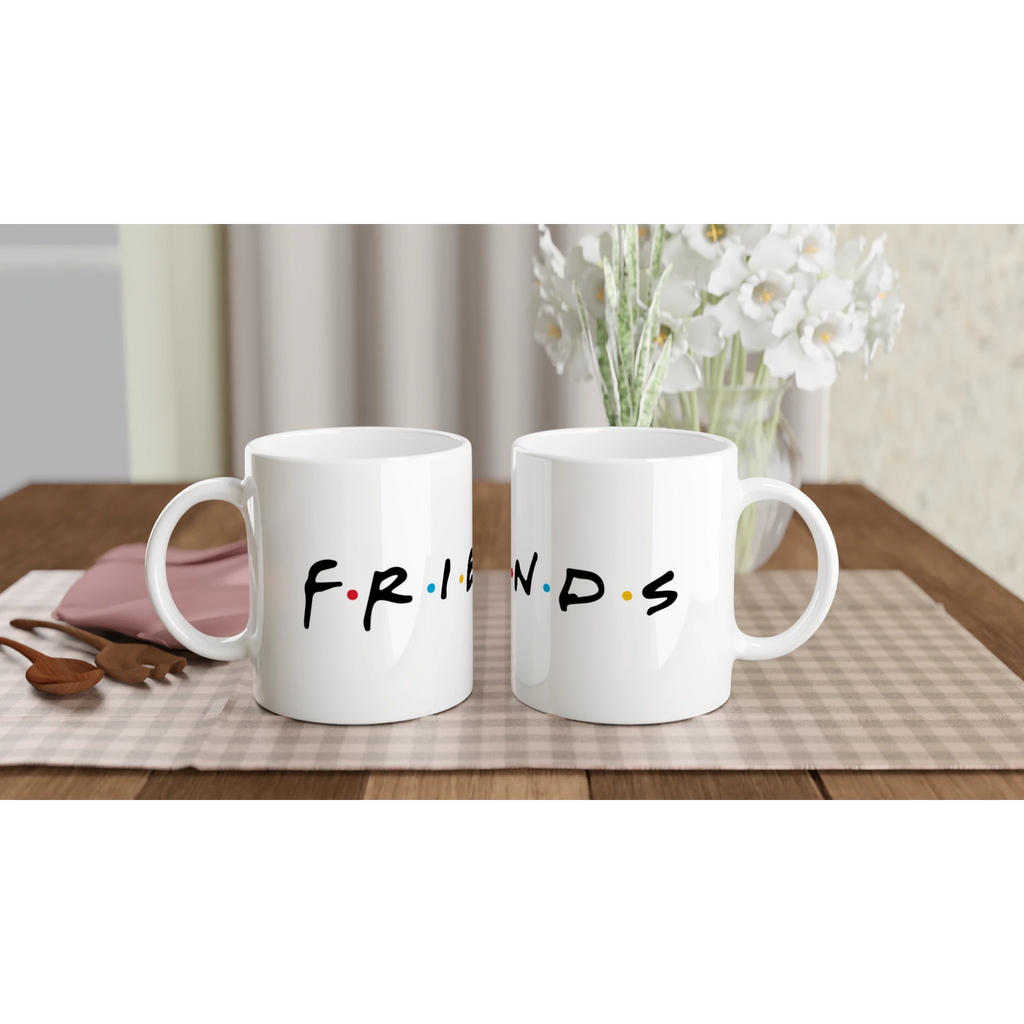 Ceramic Mug · Friends Logo Ceramic White - BM ink.