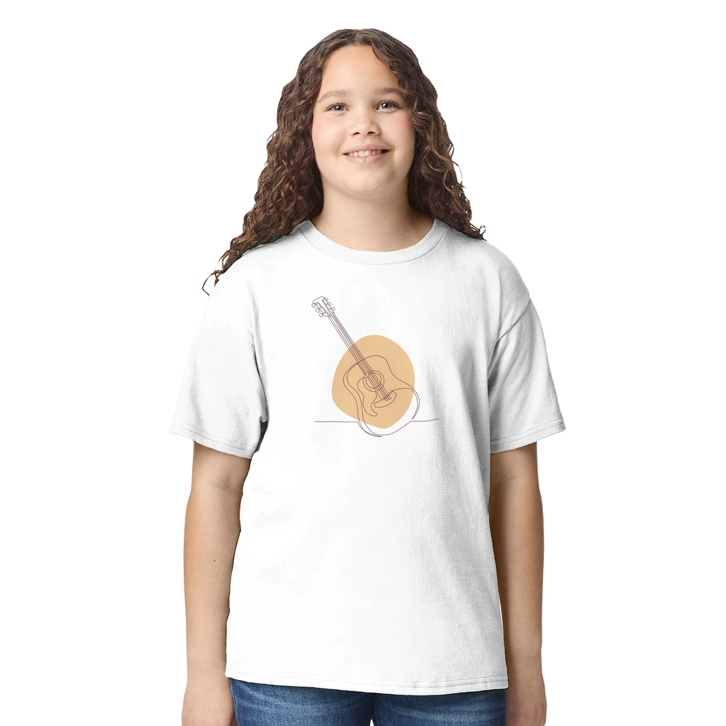 Kids T-Shirt · Acoustic Guitar (Light) - BM ink.