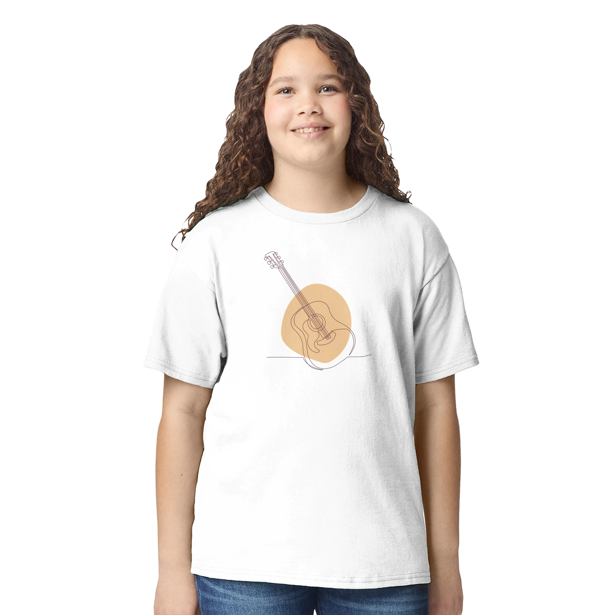 Kids T-Shirt · Acoustic Guitar (Light) - BM ink.