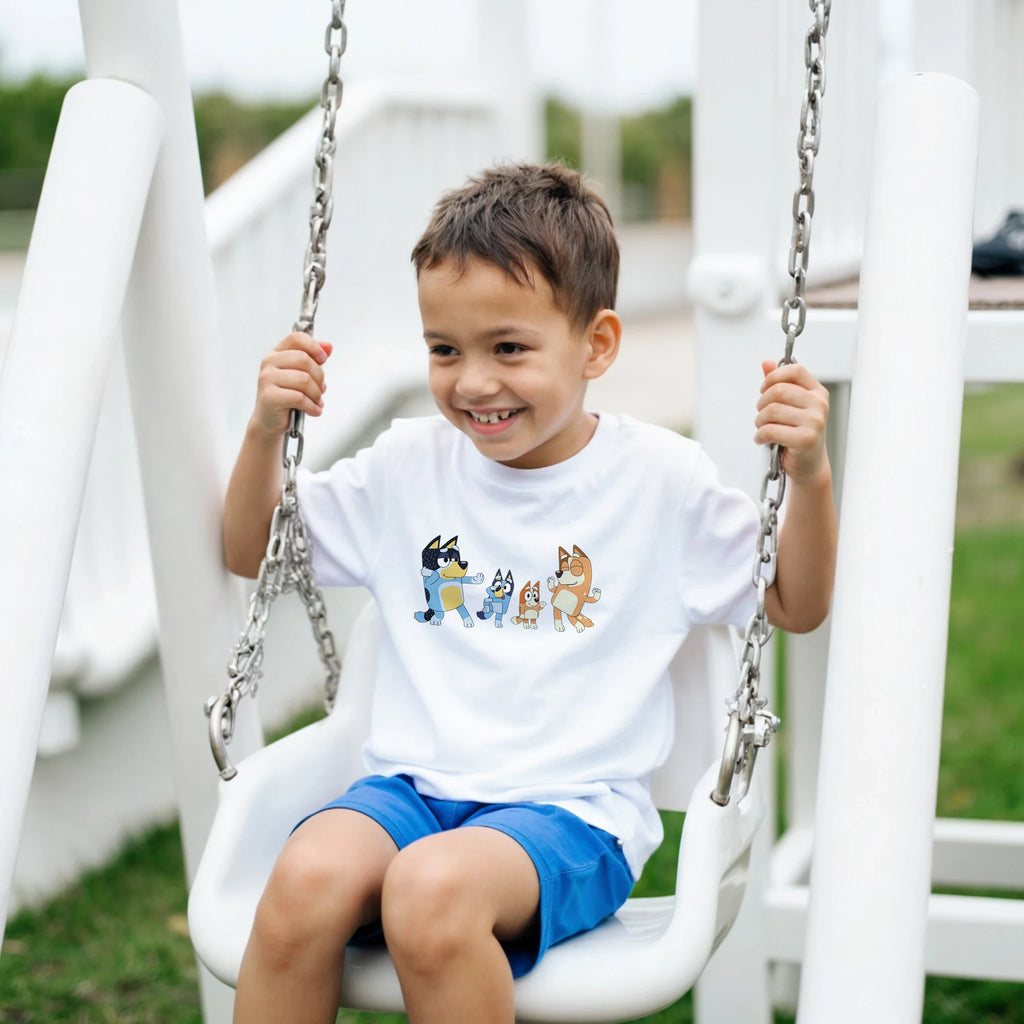 Kids T-Shirt · Bluey The Heelers - BM ink.
