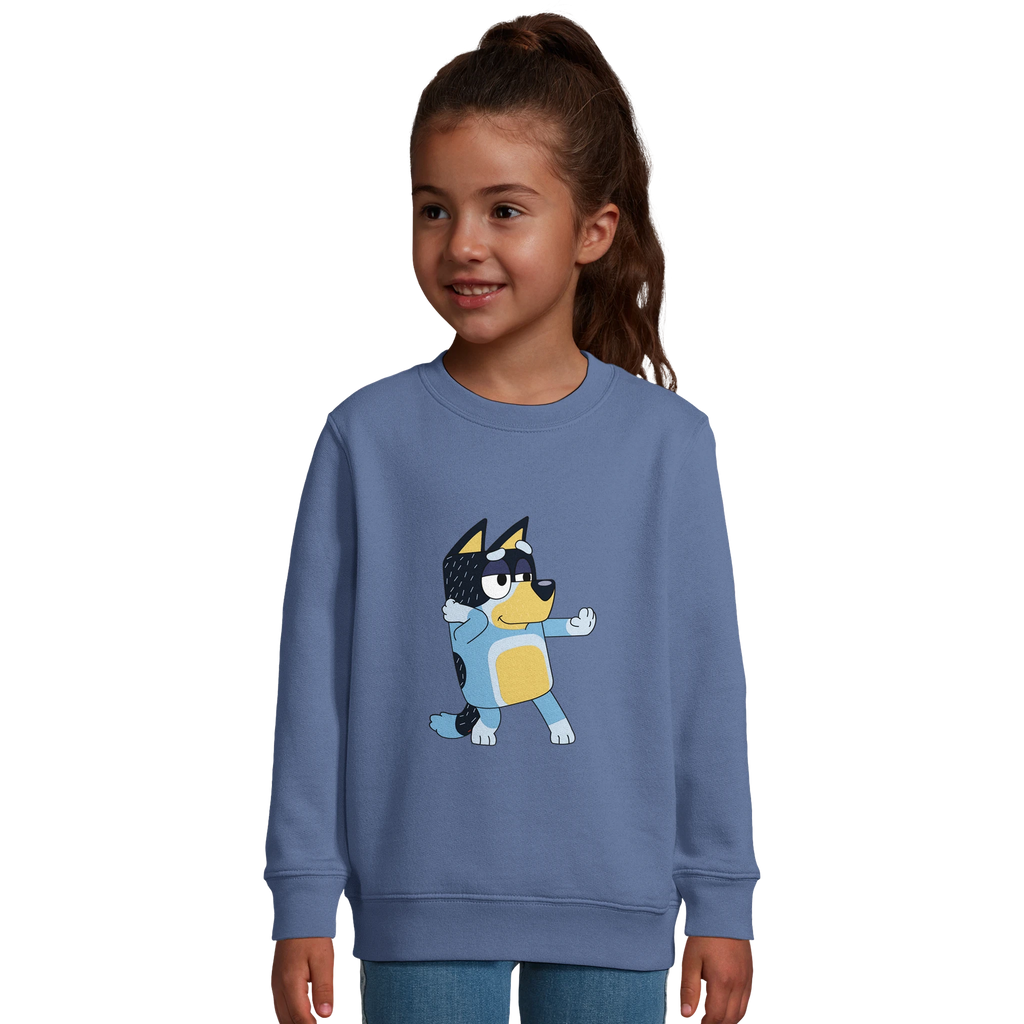 Kids Sweatshirt · Bluey's Dad Bandit - BM ink.