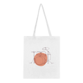 Tote Bag · Drum Set (Bold) White - BM ink.