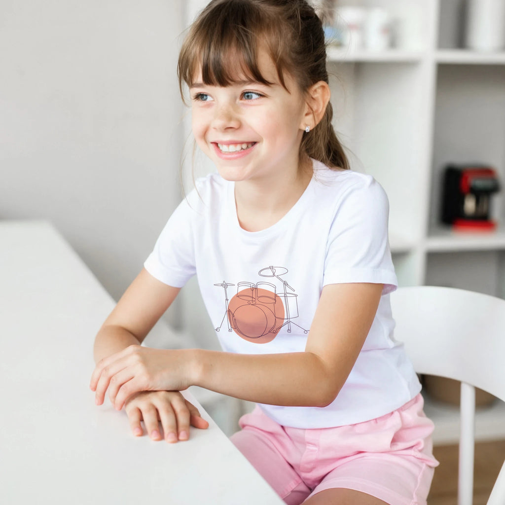 Kids T-Shirt · Drum Set (Bold) - BM ink.