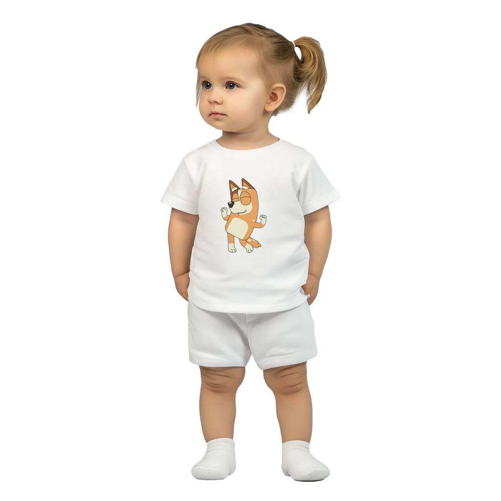 Baby T-Shirt · Bluey's Mom Chilli White - BM ink.