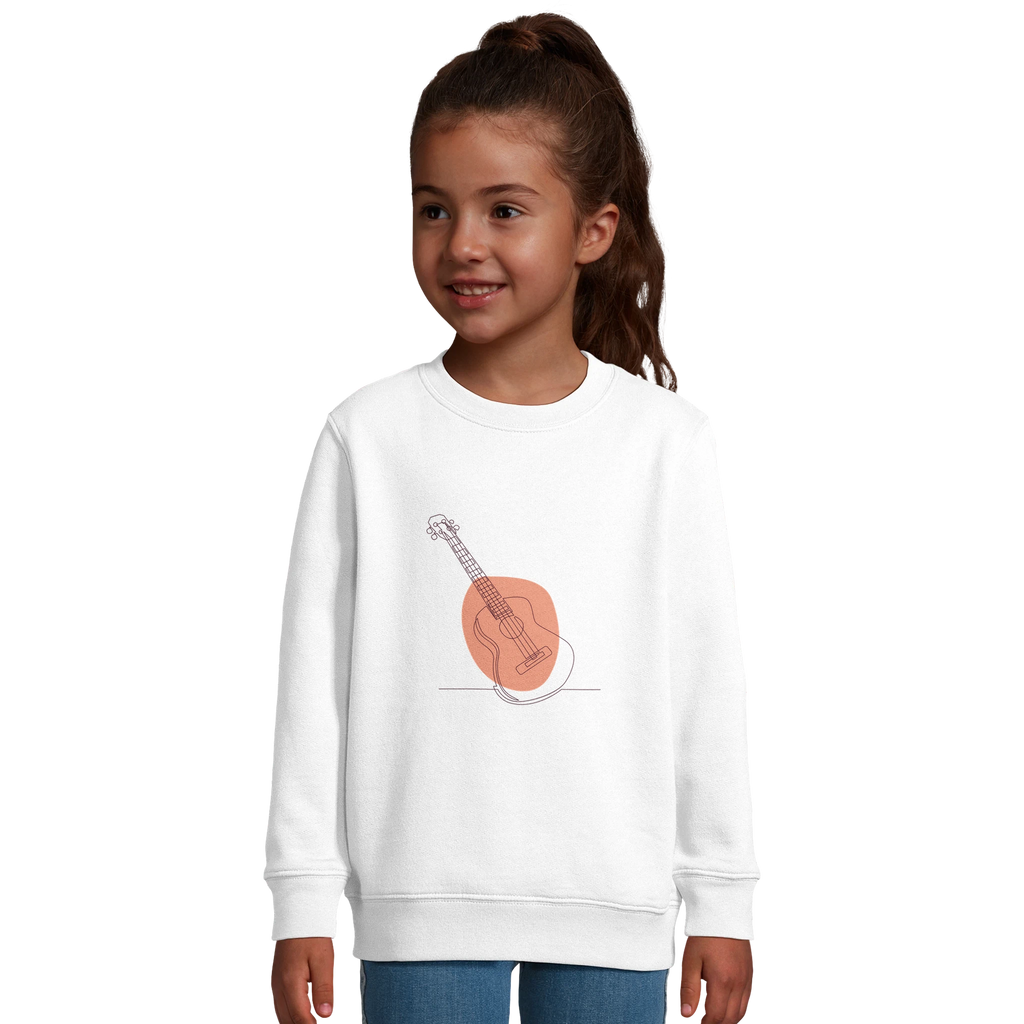 Kids Sweatshirt · Acoustic Guitar (Bold) - BM ink.