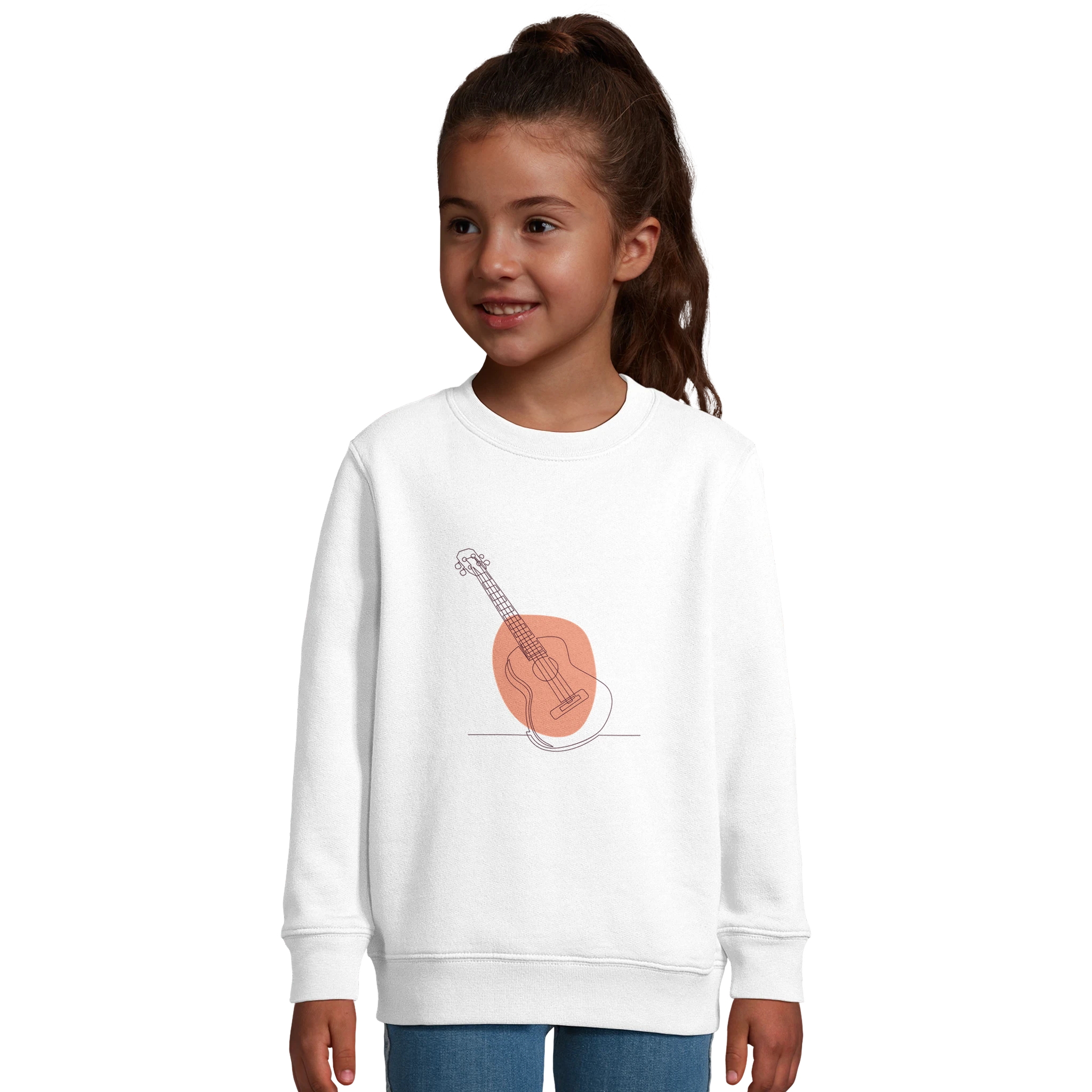 Kids Sweatshirt · Acoustic Guitar (Bold) - BM ink.