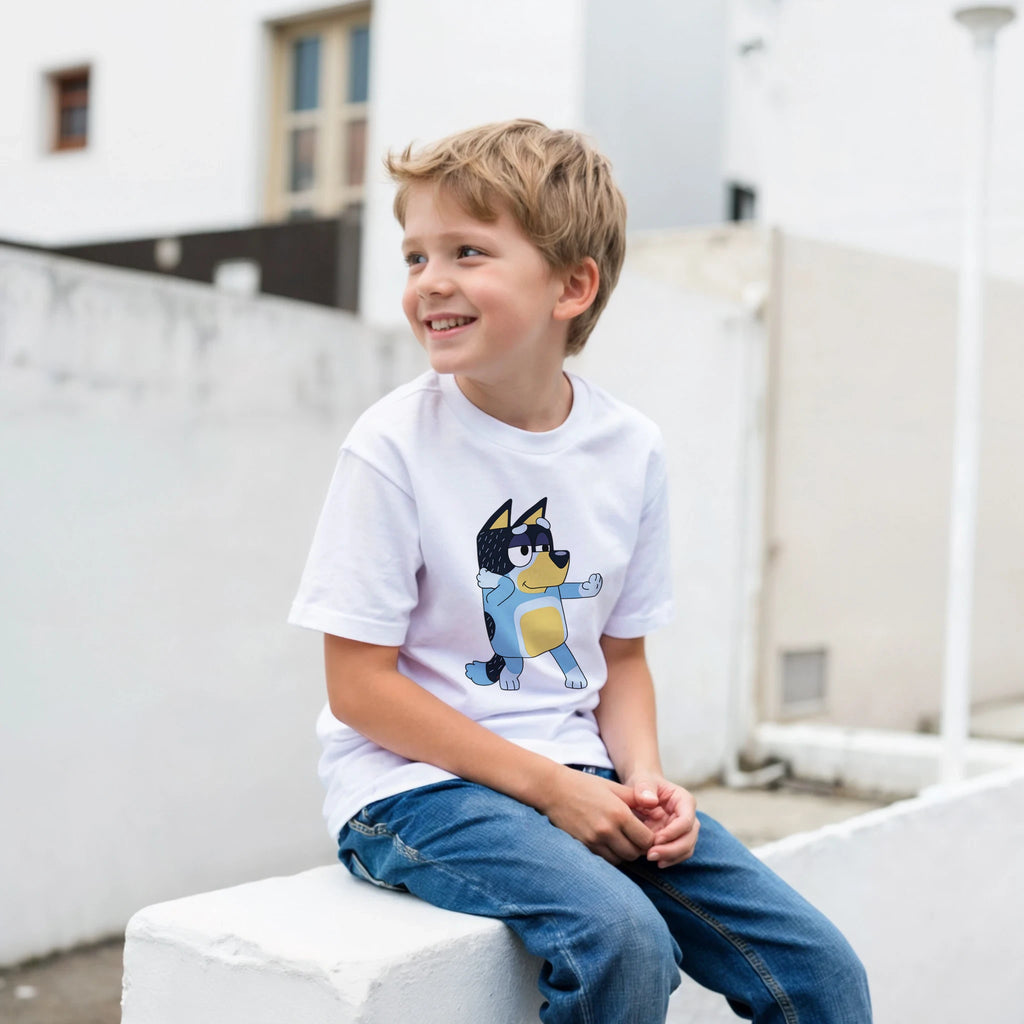 Kids T-Shirt · Bluey's Dad Bandit - BM ink.