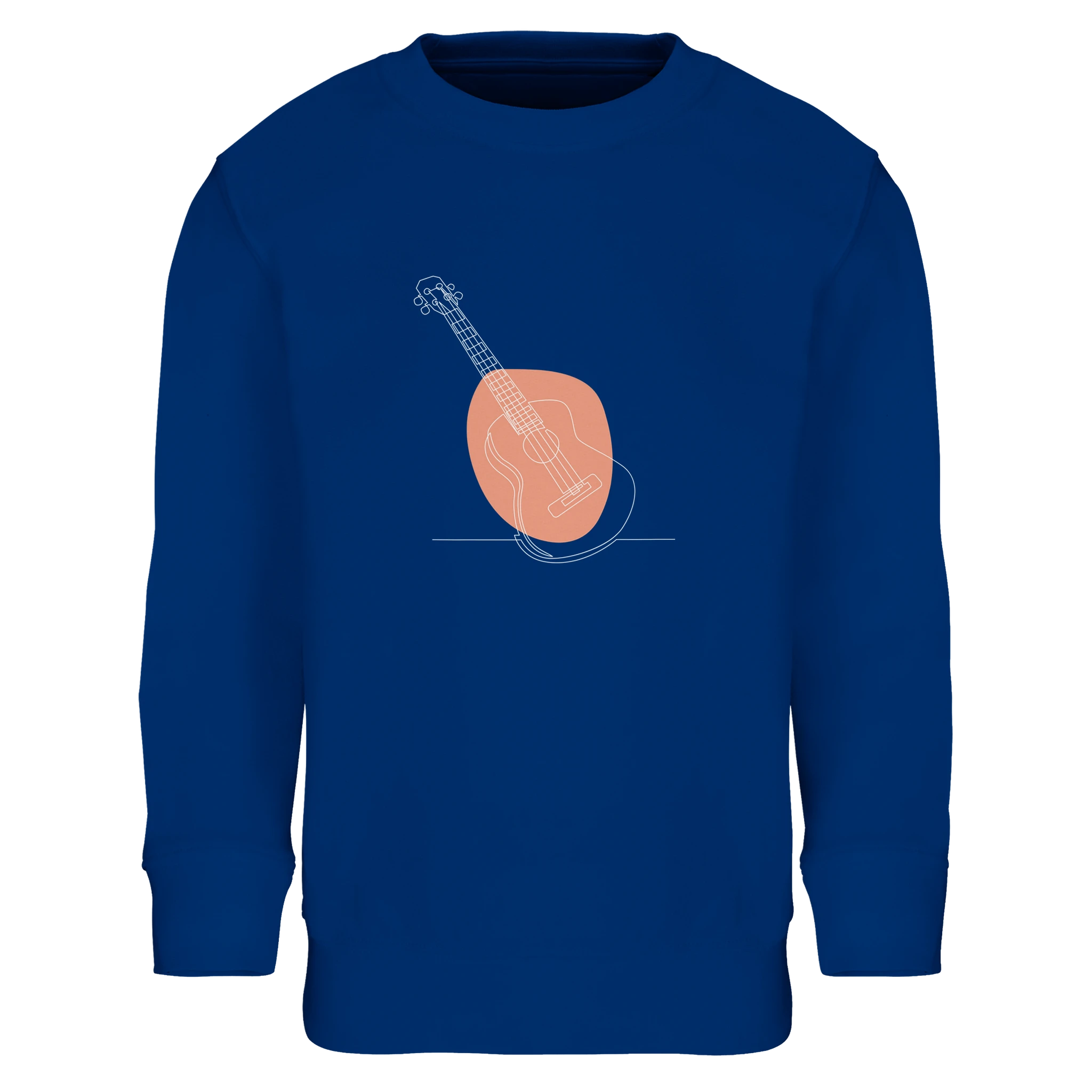 Kids Sweatshirt · Acoustic Guitar (Bold) Royal Blue - BM ink.