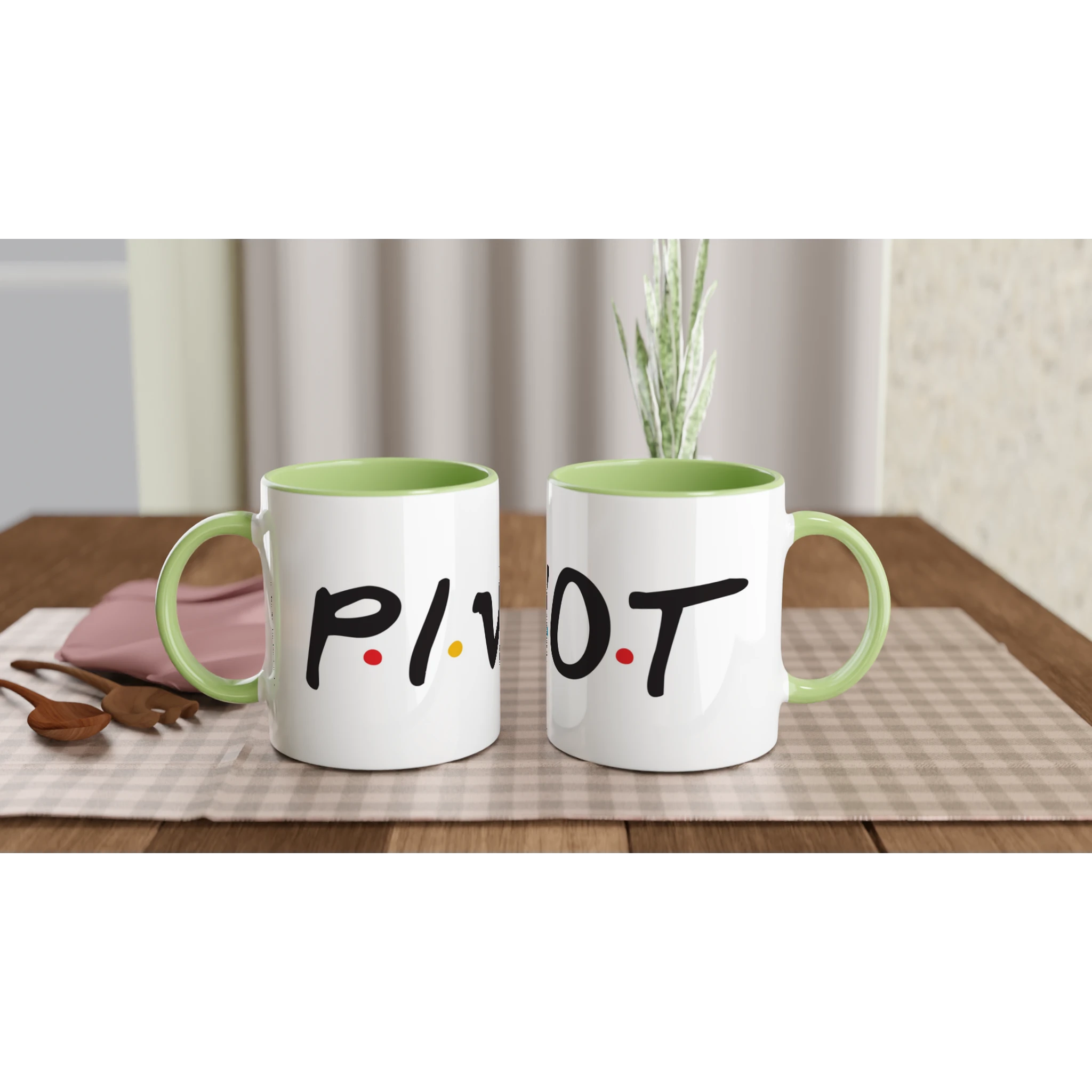 Ceramic Mug · Friends Pivot Ceramic Green - BM ink.