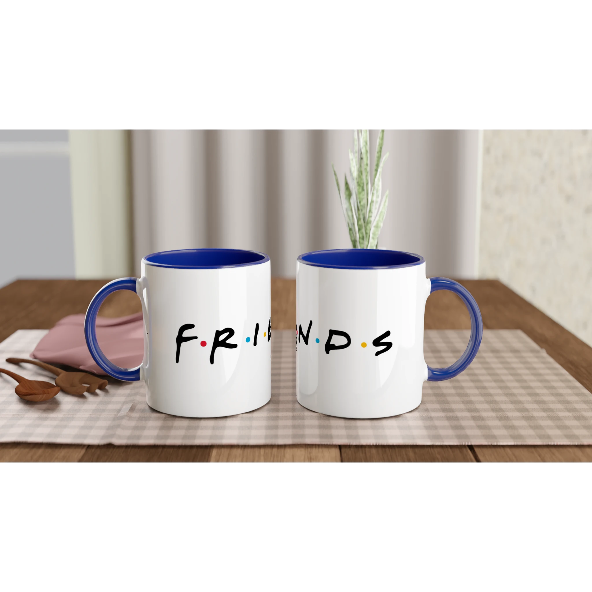 Ceramic Mug · Friends Logo Ceramic Blue - BM ink.