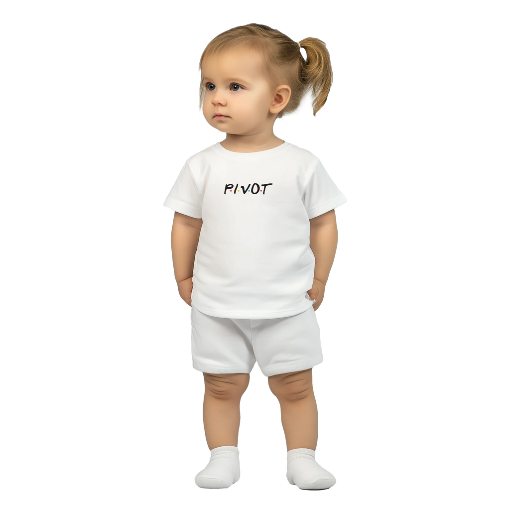 Baby T-Shirt · Friends Pivot White - BM ink.