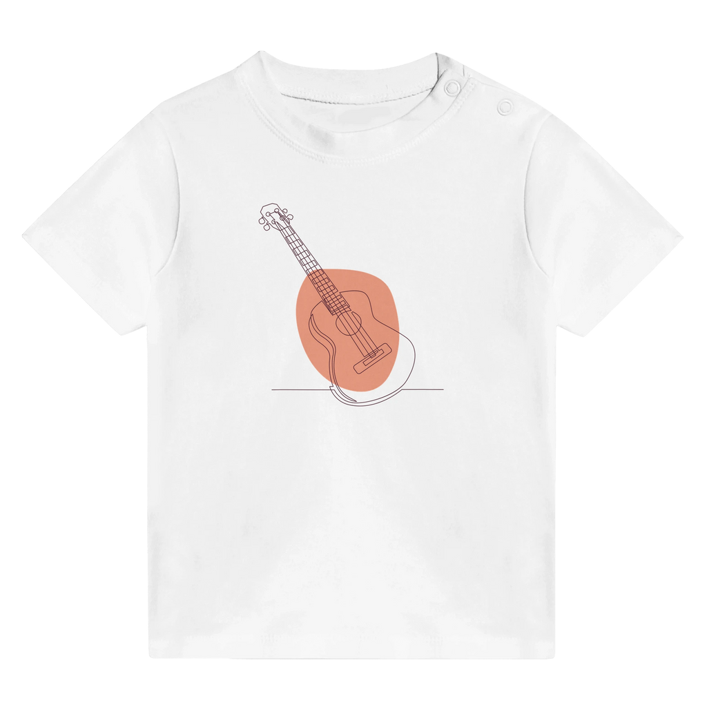 Baby T-shirt · Acoustic Guitar (Bold) - BM ink.