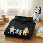 Kids Hoodie · Bluey The Heelers Black - BM ink.