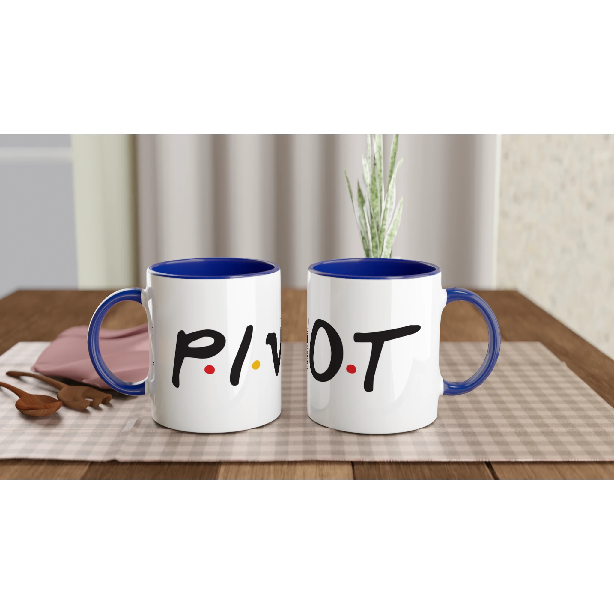 Ceramic Mug · Friends Pivot Ceramic Blue - BM ink.